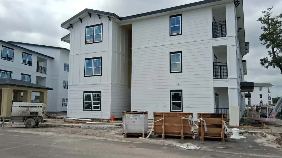 Multifamily exterior painting project